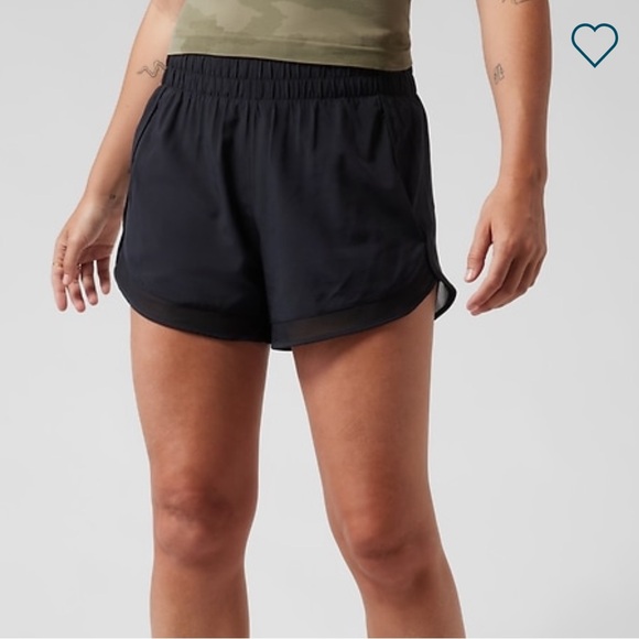 Athleta Mesh Racer Short Size Small - Picture 1 of 8